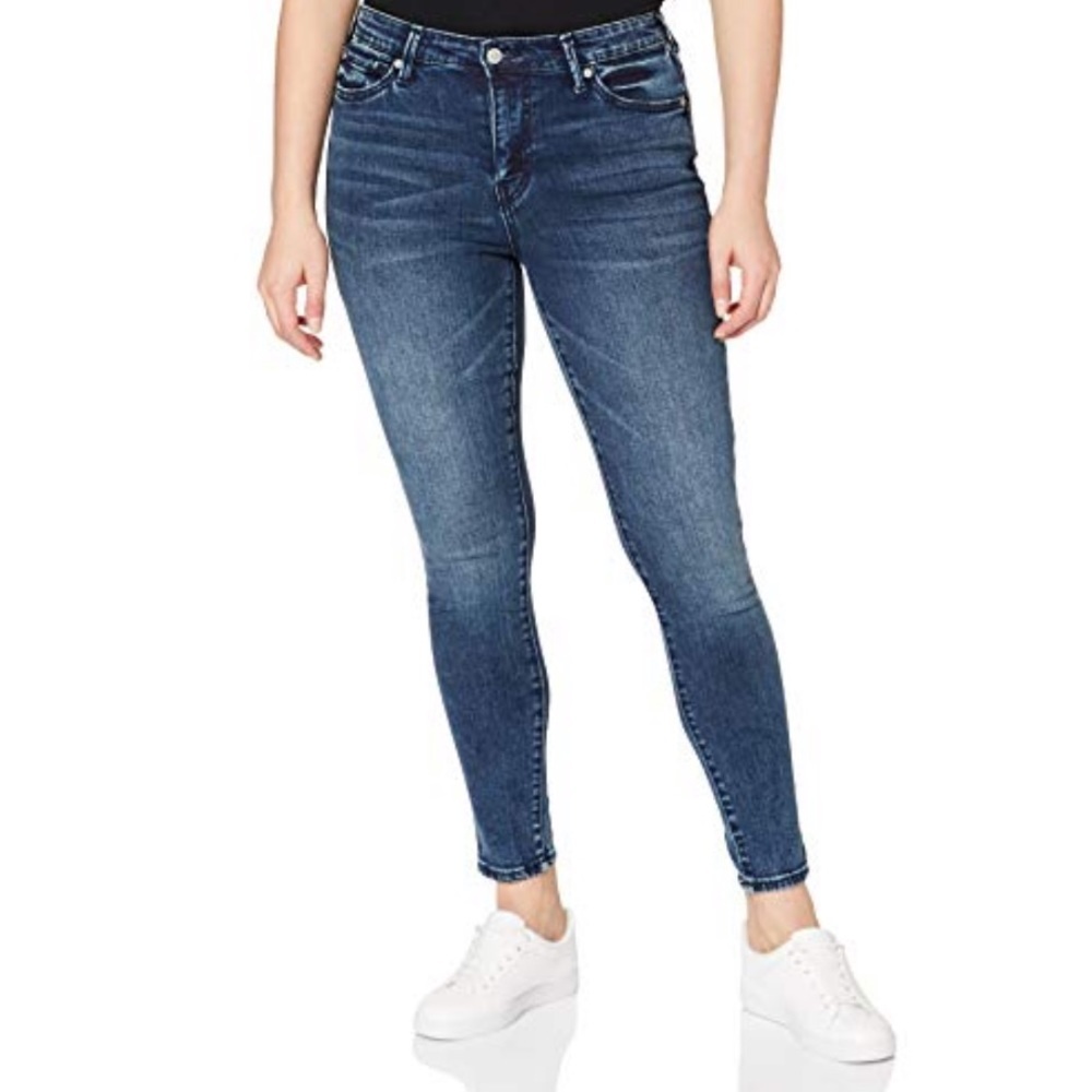 True Religion women’s Jennie Mid Rise Curvy Skinny Fit Jeans Sz 24